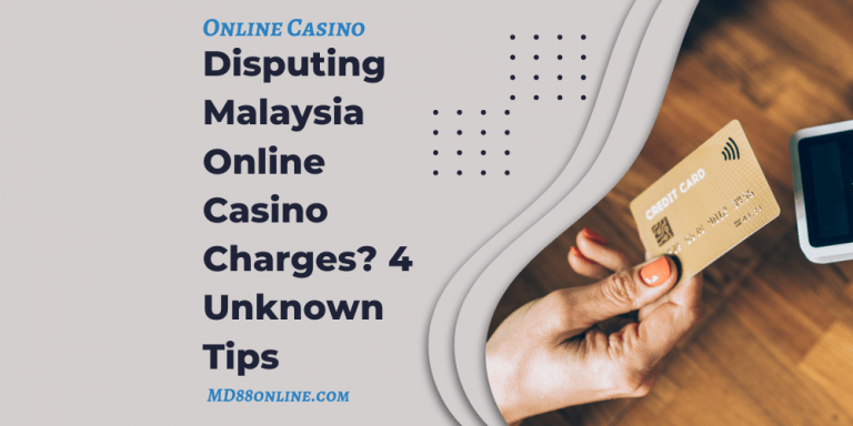 online casino charges